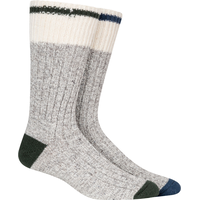 Woods Men's Moisture Wicking Woolen Sock - 2pk Side_Right