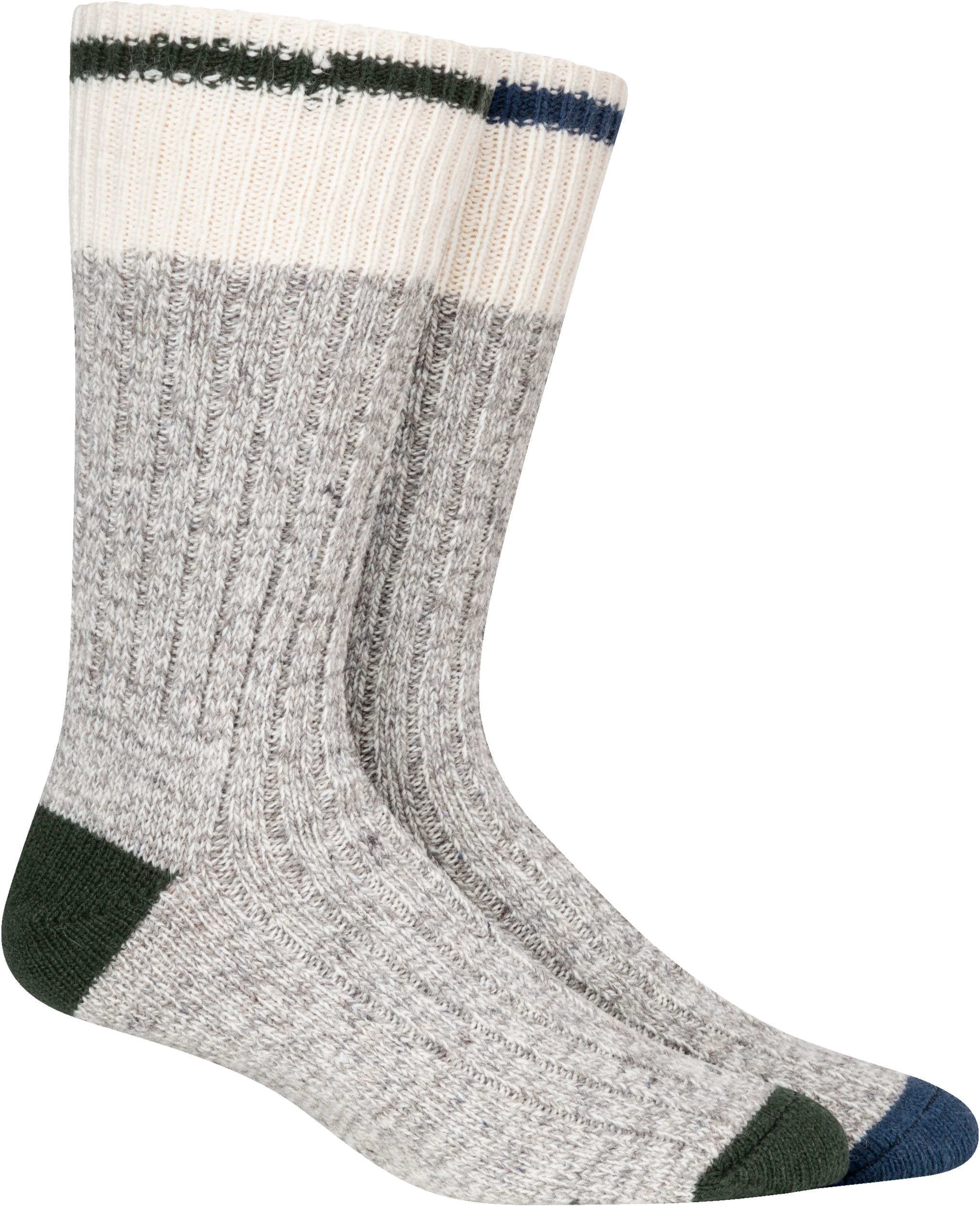 Woods Men's Moisture Wicking Woolen Sock - 2pk
