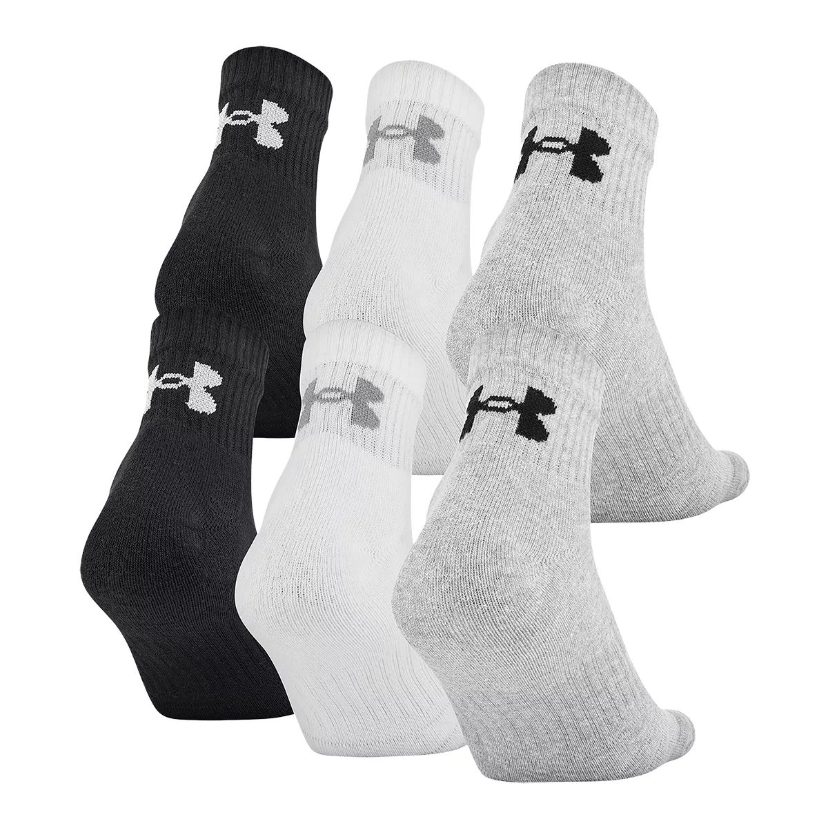 Under Armour Men's Training Quarter Socks - 6 pk