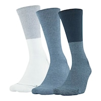 Under Armour Men's Phenom 5.0 Crew Socks - 3 Pack Front_Angled_Left