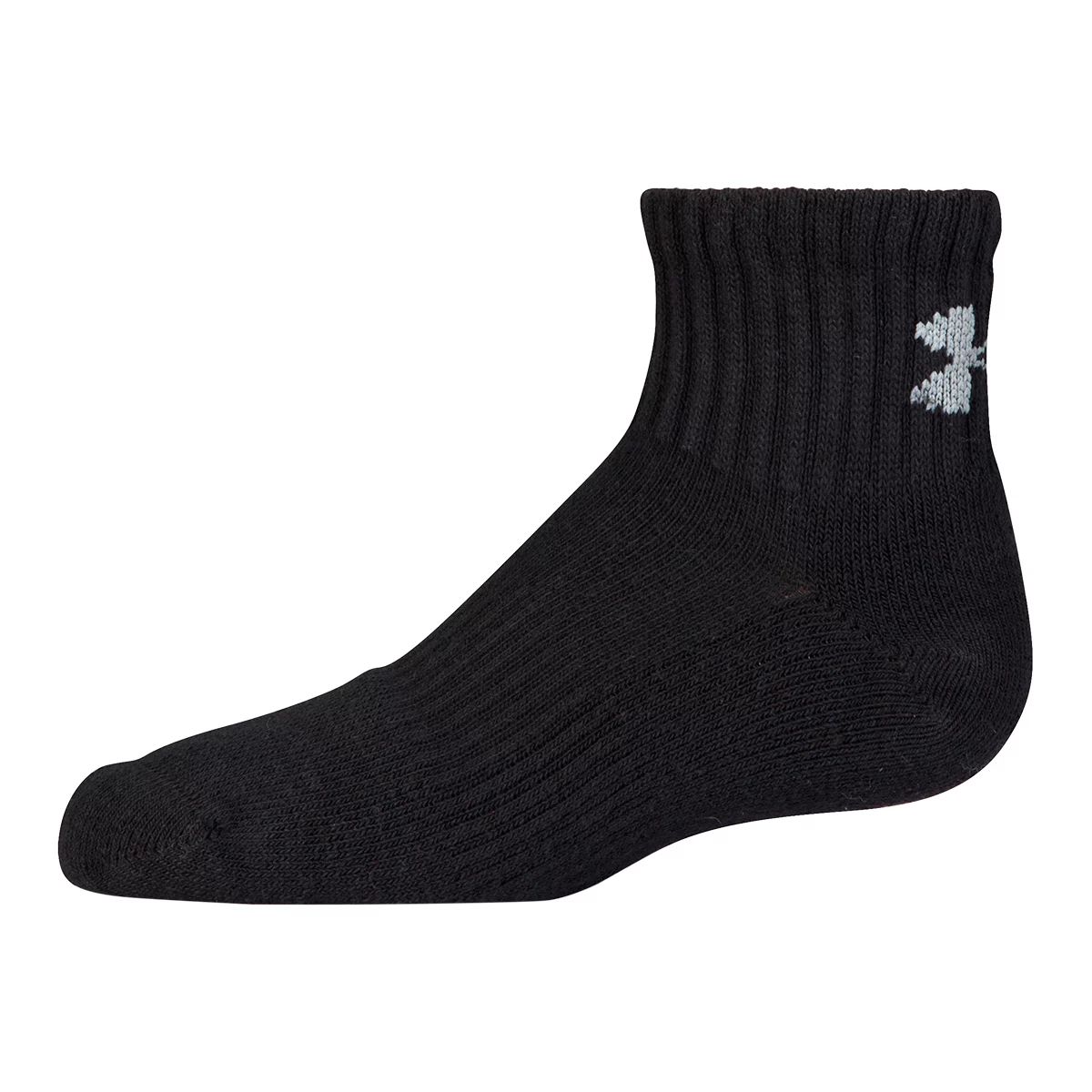 Under Armour Men's Charged Cotton 2.0 Quarter Socks - 6 Pack