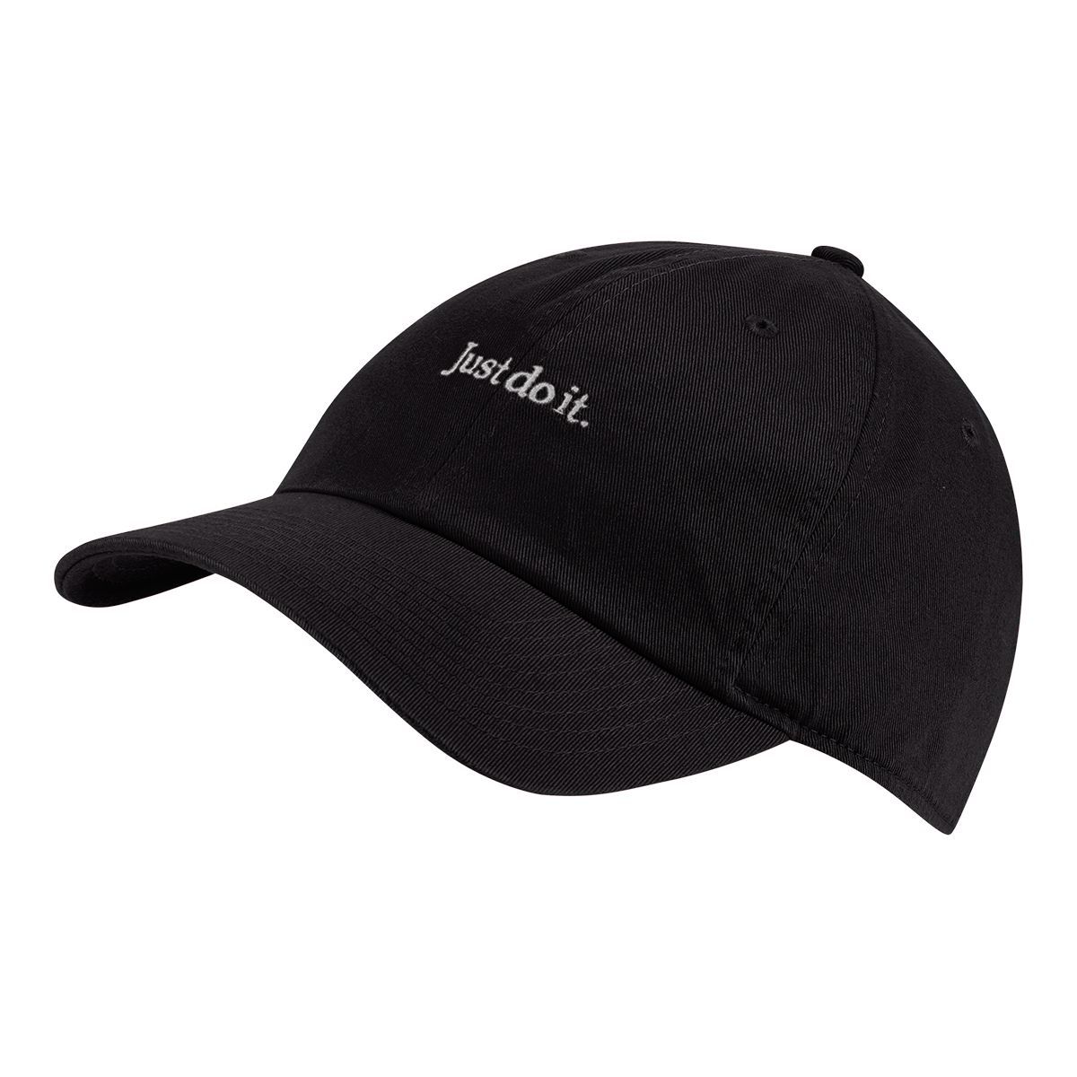 Nike Sportswear Heritage86 Just Do It Washed Cap Black/White Sportchek