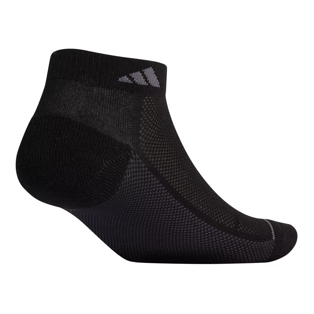 adidas Men's Stripe II Low Socks, Breathable, 3-Pack