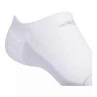adidas Men's Stripe II No-Show Socks, Breathable, 3-Pack CloseUp