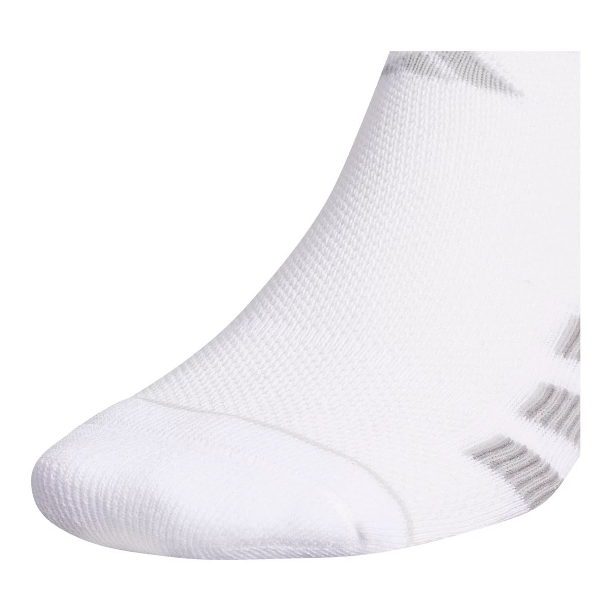 adidas Men's Stripe II No-Show Socks, Breathable, 3-Pack