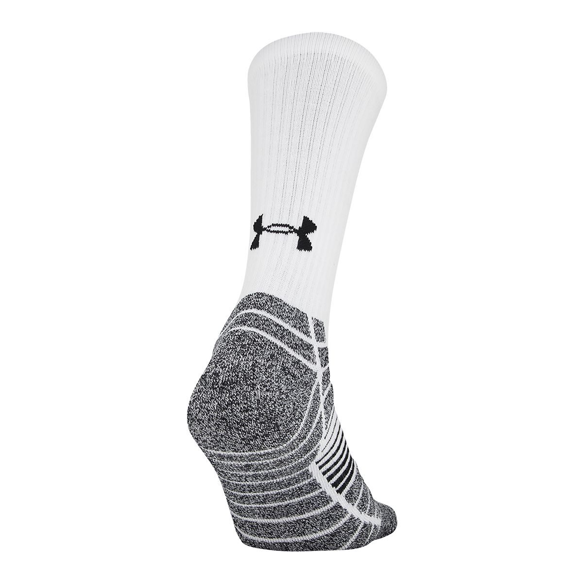 Under Armour Men's Elevated Performance Athletic Crew Socks, Moisture-Wicking, 3-Pack