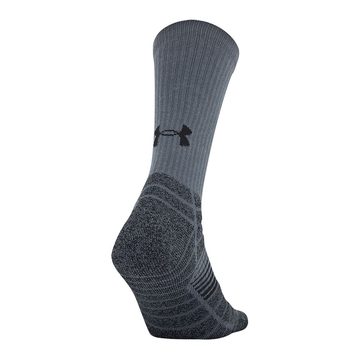 Under Armour Men's Elevated Performance Athletic Crew Socks, Moisture-Wicking, 3-Pack