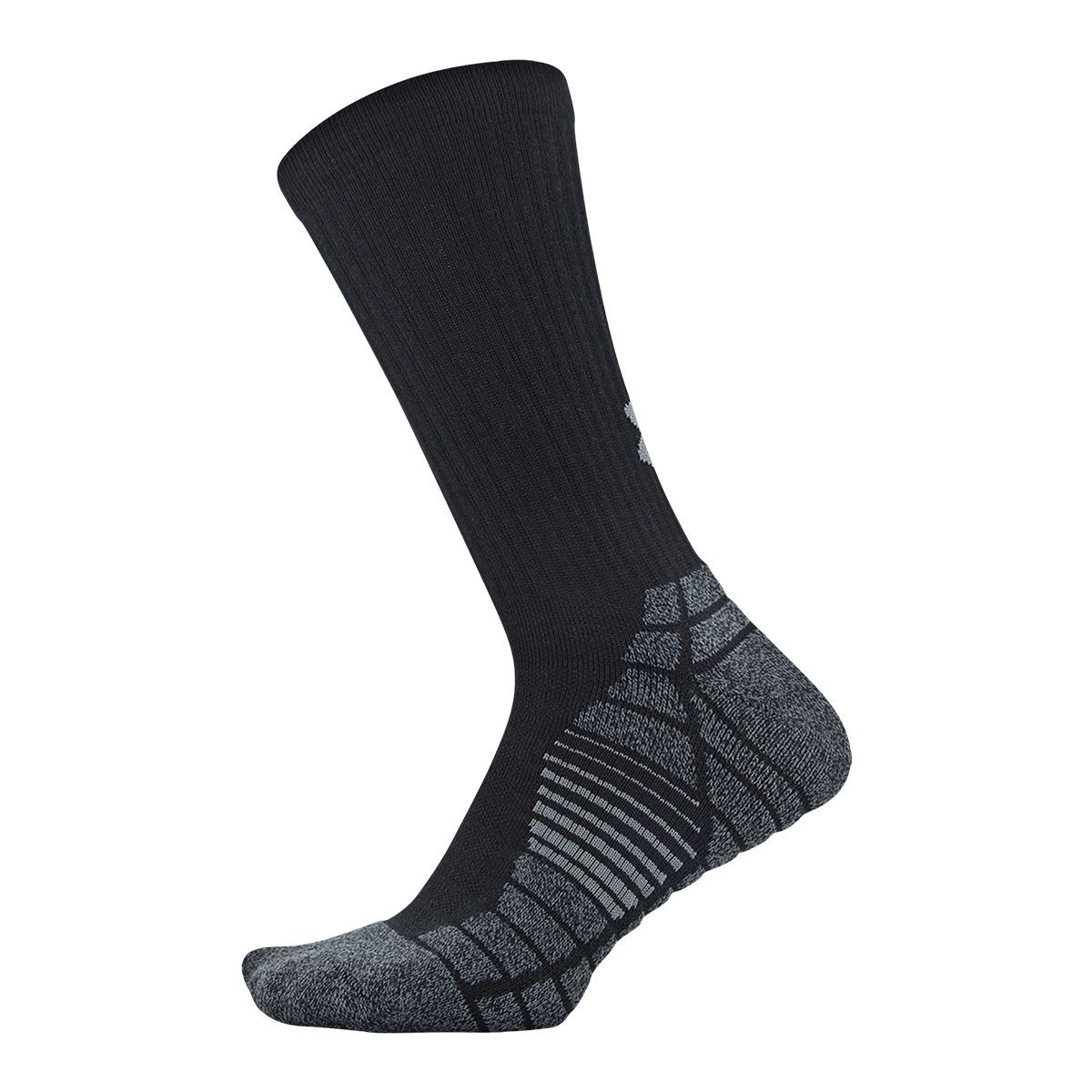 Under Armour Men's Elevated Performance Athletic Crew Socks, Moisture-Wicking, 3-Pack