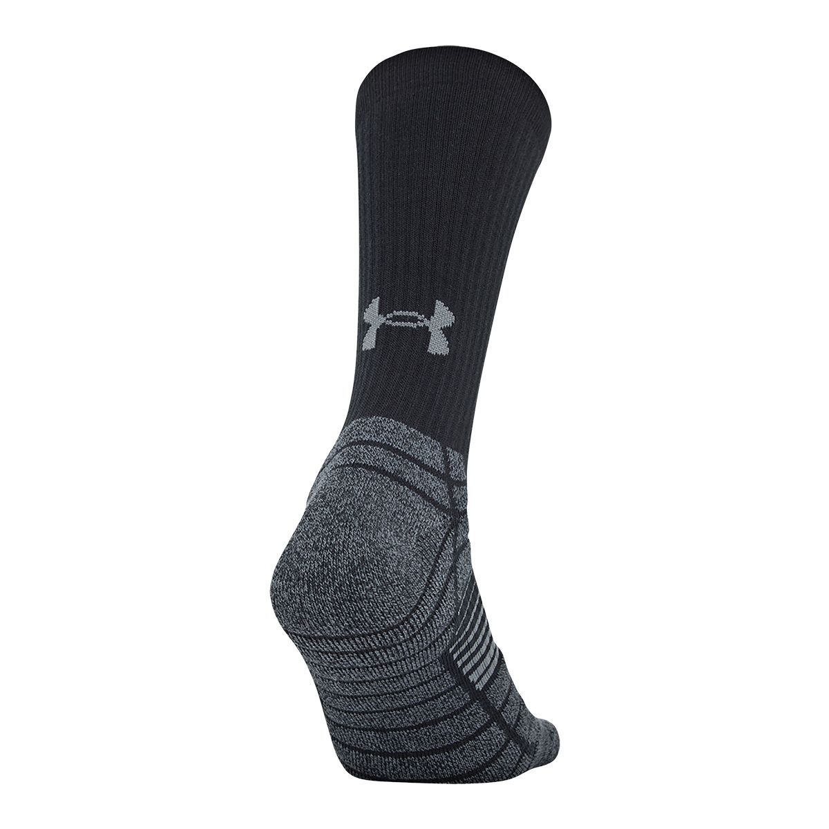 Under Armour Men's Elevated Performance Athletic Crew Socks, Moisture-Wicking, 3-Pack