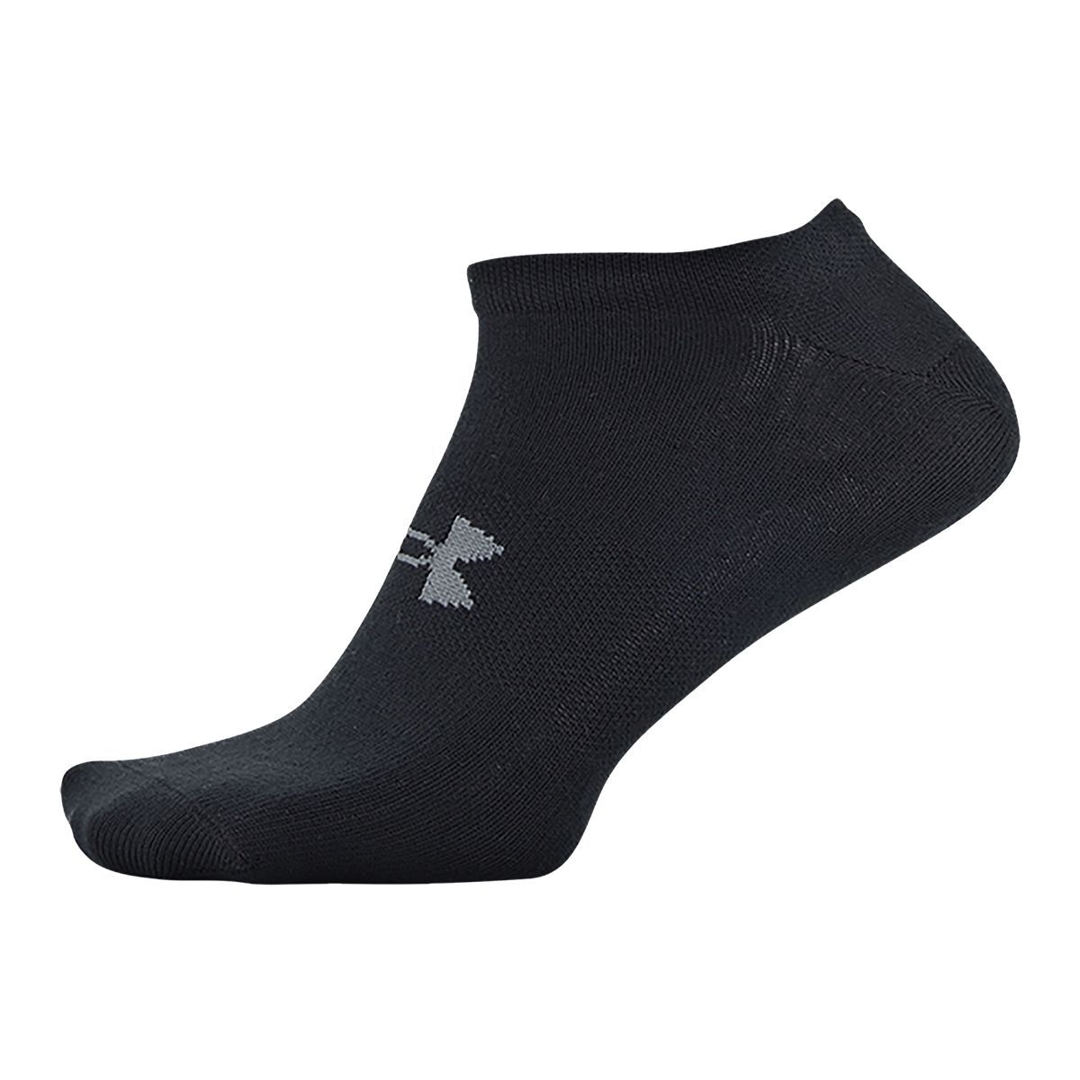Under Armour Men's Essential  Athletic No-Show Socks, Lightweight, 6-Pack