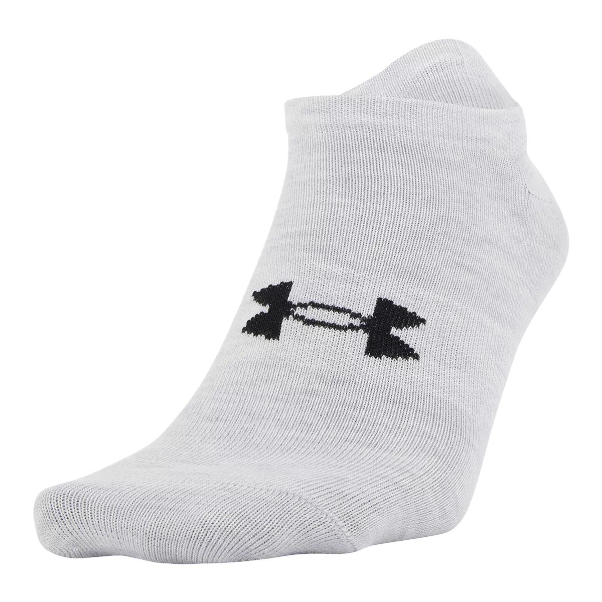 Under Armor Men's Essential Athletic No-Show Socks - 6pk