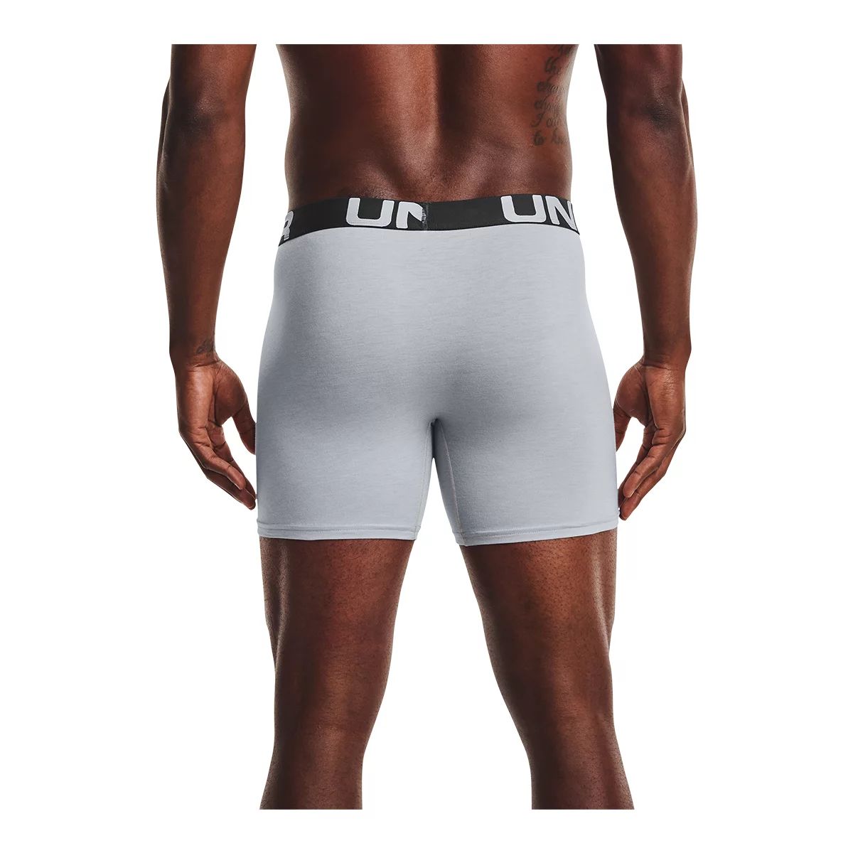 Under Armour Charged 6 Inch Men's Boxerjock® Boxer Shorts, Cotton Blend Underwear, Quick-Dry