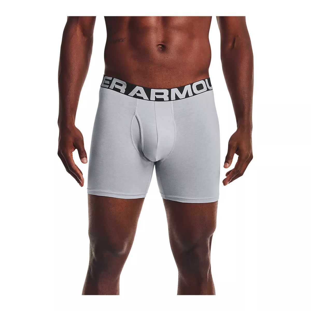 Under Armour Charged 6 Inch Men's Boxerjock® Boxer Shorts, Cotton Blend  Underwear, Quick-Dry