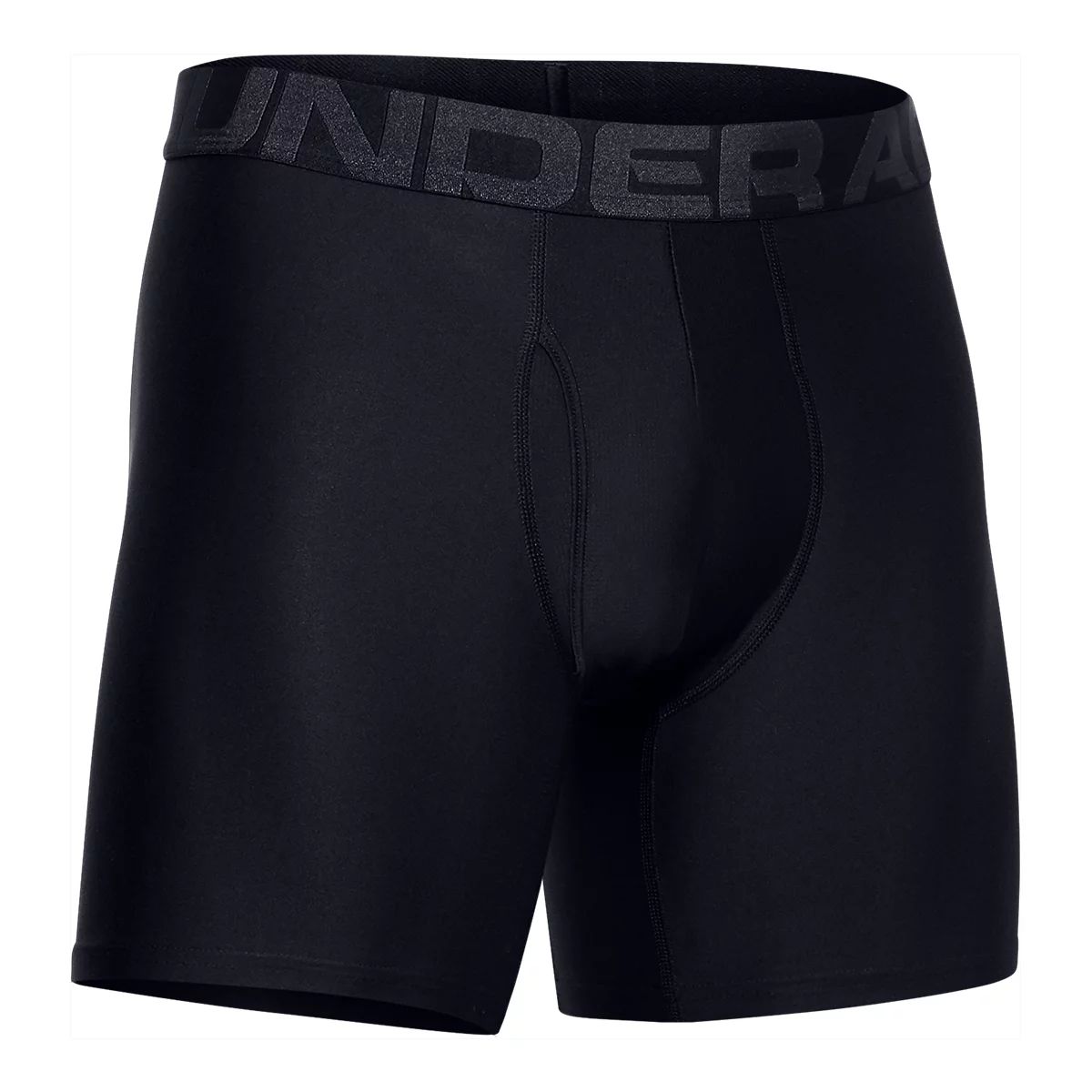 Under Armour Tech 6 Inch Men's Boxer Brief, Underwear, Moisture-Wicking
