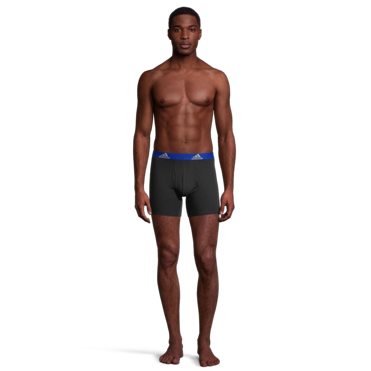 adidas Stretch Cotton Men's Boxer Brief, Underwear, Quick-Dry