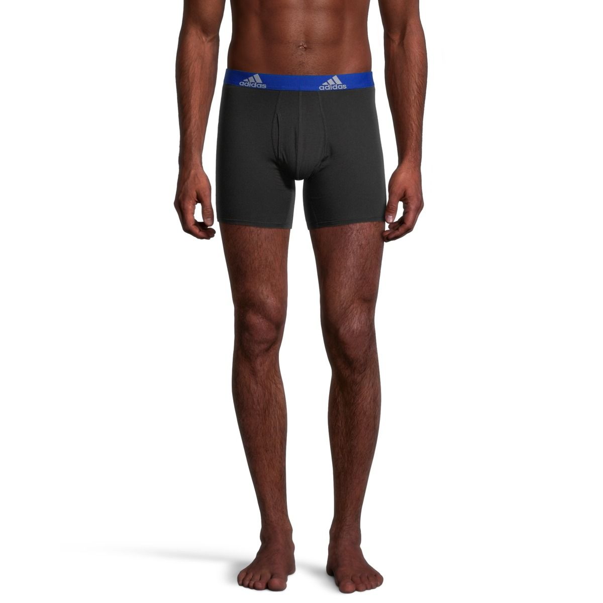 adidas Stretch Cotton Men's Boxer Brief, Underwear, Quick-Dry