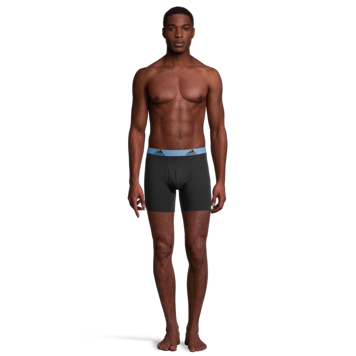 adidas Stretch Cotton Men's Boxer Brief, Underwear, Quick-Dry