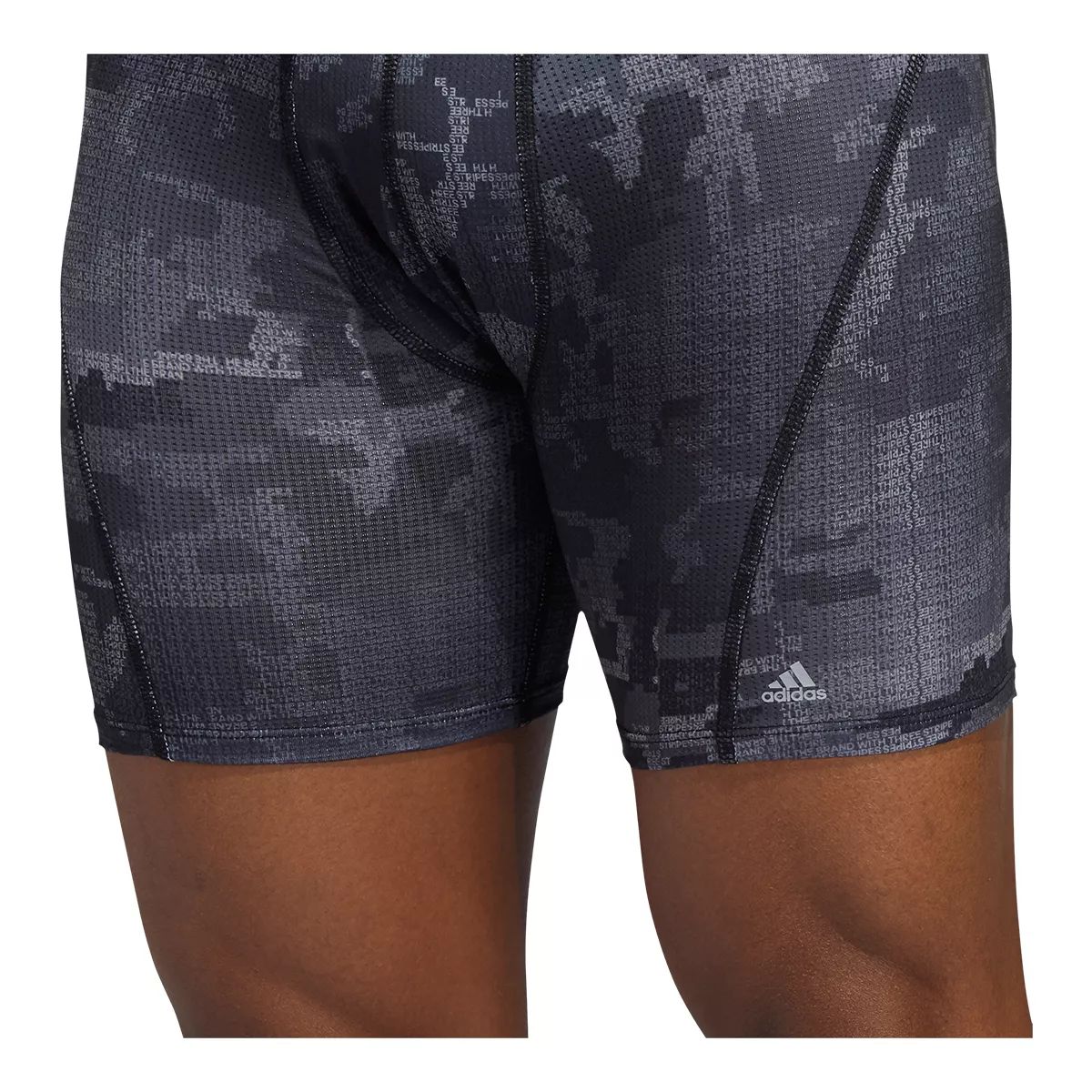 adidas Sport Performance Graphic Men's Boxer Brief, Underwear, Moisture-Wicking, Slim Fit