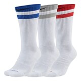 Nike Men's Everyday Plus Graphic Crew Socks - 3 Pack Front_Angled_Left