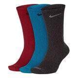 Nike Men's Everyday Plus Crew Socks, Moisture-Wicking, 3-Pack Front_Angled_Left