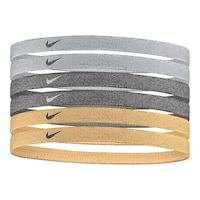 Nike Swoosh Sport Metallic Hair Accessories 6pk Front_Angled_Left