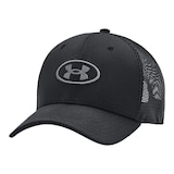 Under Armour Men's Blitzing Trucker Hat Front_Angled_Left