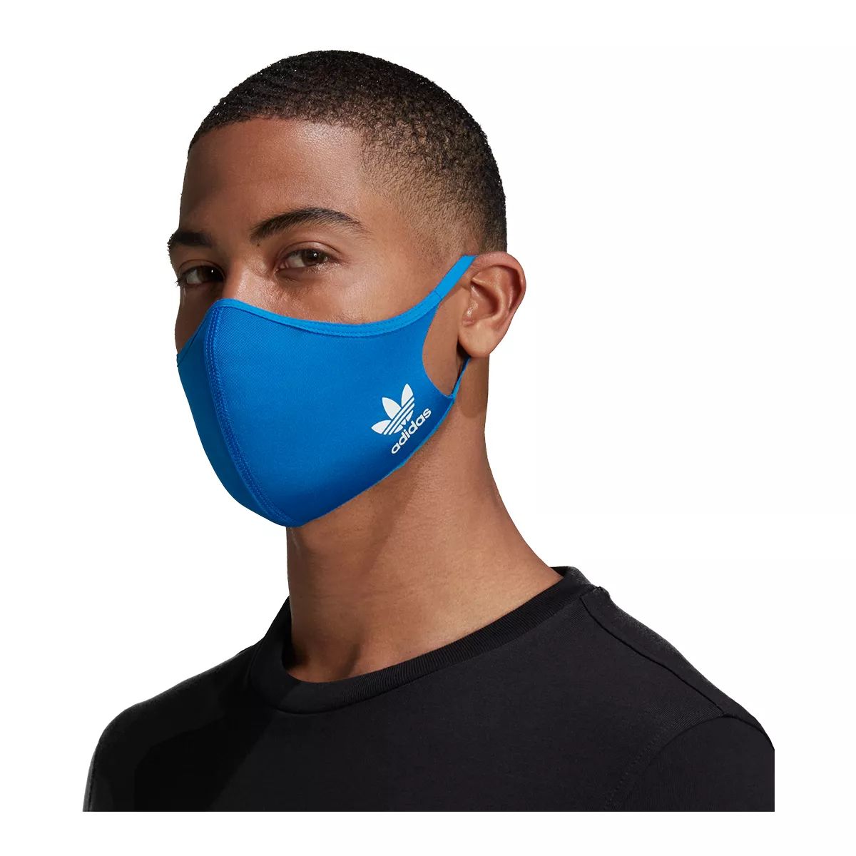adidas Originals Men's Face Cover Men'sleeveless Or Tank 3-pk Soft Breathable Face Mask