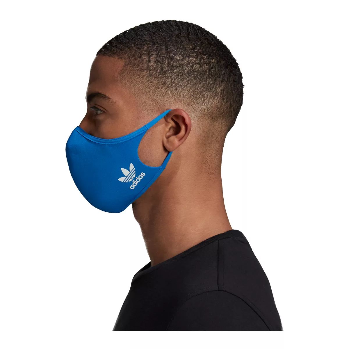 adidas Originals Men's Face Cover Men'sleeveless Or Tank 3-pk Soft Breathable Face Mask