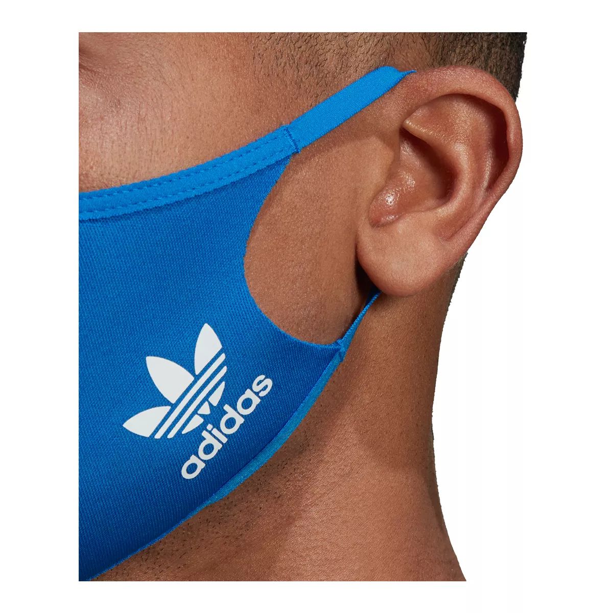 adidas Originals Men's Face Cover Men'sleeveless Or Tank 3-pk Soft Breathable Face Mask