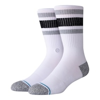 Stance Men's Staple Boyd Crew Socks Front_Angled_Left