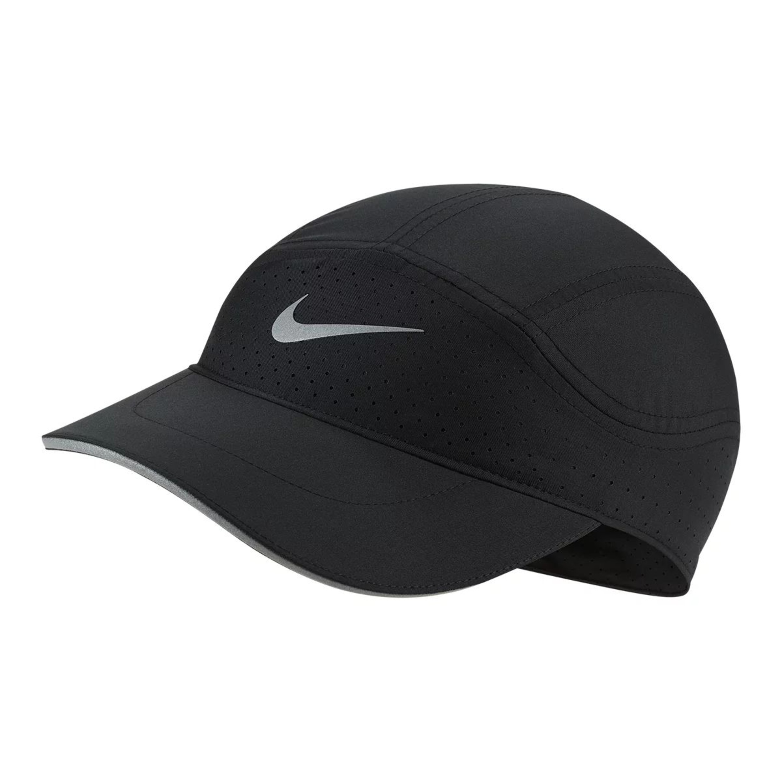 Nike Men's Run Aero Dri-FIT Adjustable Tailwind Elite Cap Front_Three_Fourths_Angled_Left