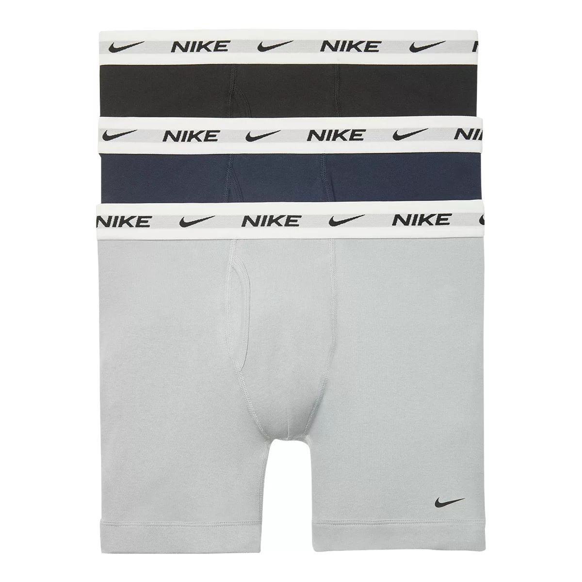 Nike Men's Everyday Dri-FIT Cotton Boxer Briefs (University Red, Large) at   Men's Clothing store