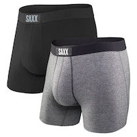 SAXX Men's 2 Pack Max Tissue Boxer Briefs Front_Angled_Left