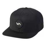 RVCA Men's VA Patch Snapback Hat Front_Three_Fourths_Angled_Left
