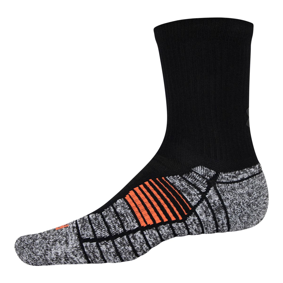 Under Armour Men's Elevated + Crew Socks, Breathable, 3-Pack