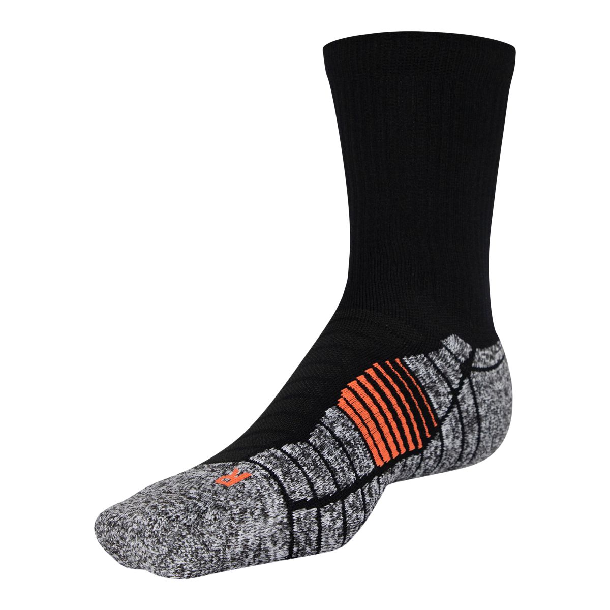 Under Armour Men's Elevated + Crew Socks, Breathable, 3-Pack