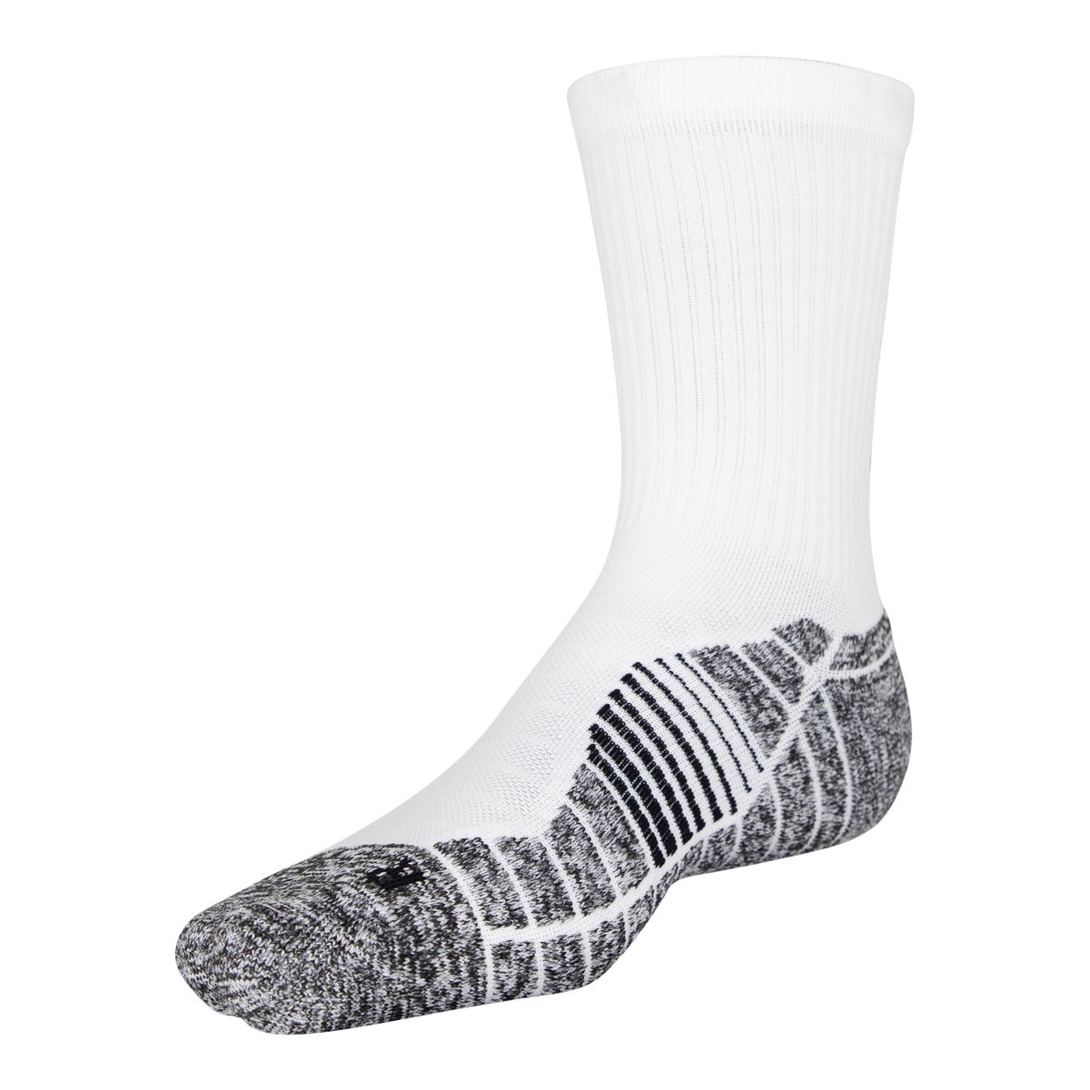 Under Armour Men's Elevated + Crew Socks, Breathable, 3-Pack