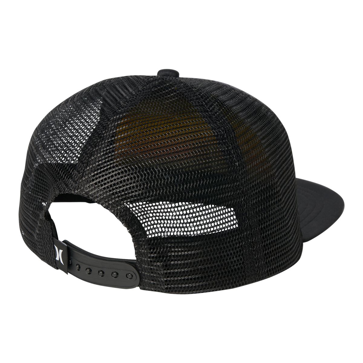 Hurley Men's Print Foam Trucker Hat Back_Angled_Right