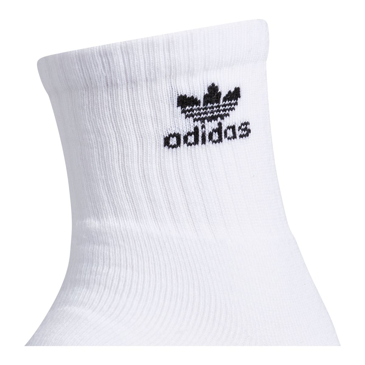 adidas Originals Men's Knit In Trefoil Quarter Socks - 6 Pack