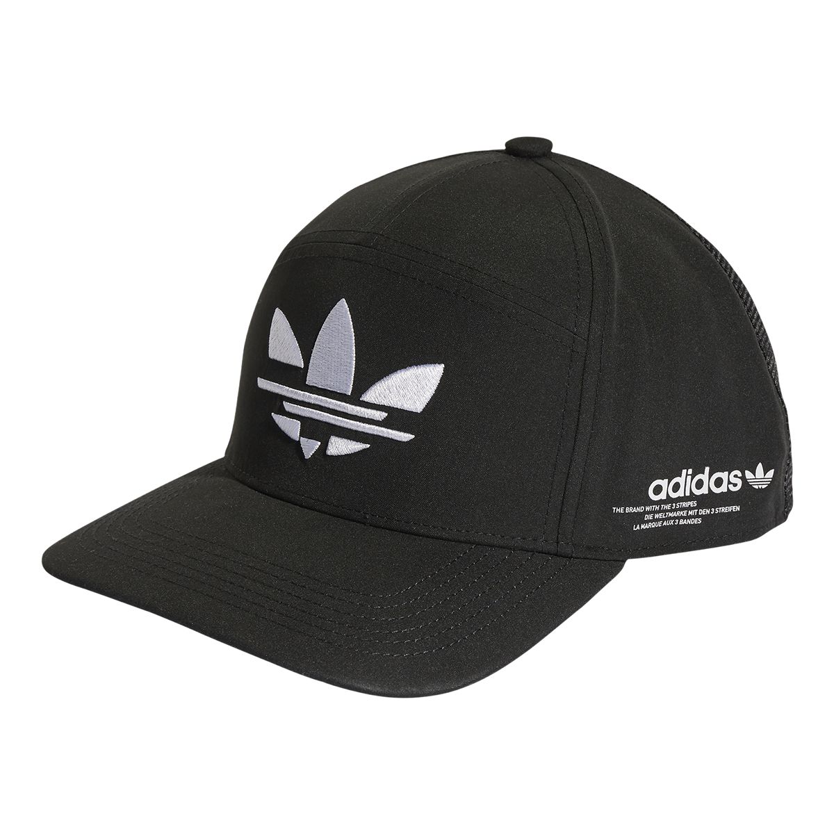 adidas Originals Men's AC Bold Strapback Cap Front_Angled_Left