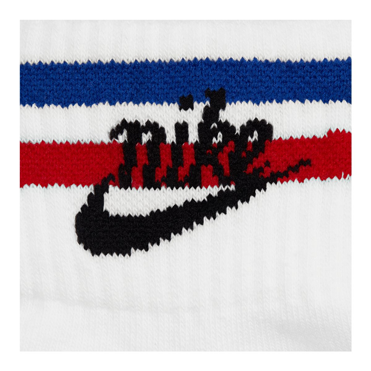 Nike Sportswear Men's Everyday Essential Graphic Ankle Socks - 3 Pack CloseUp