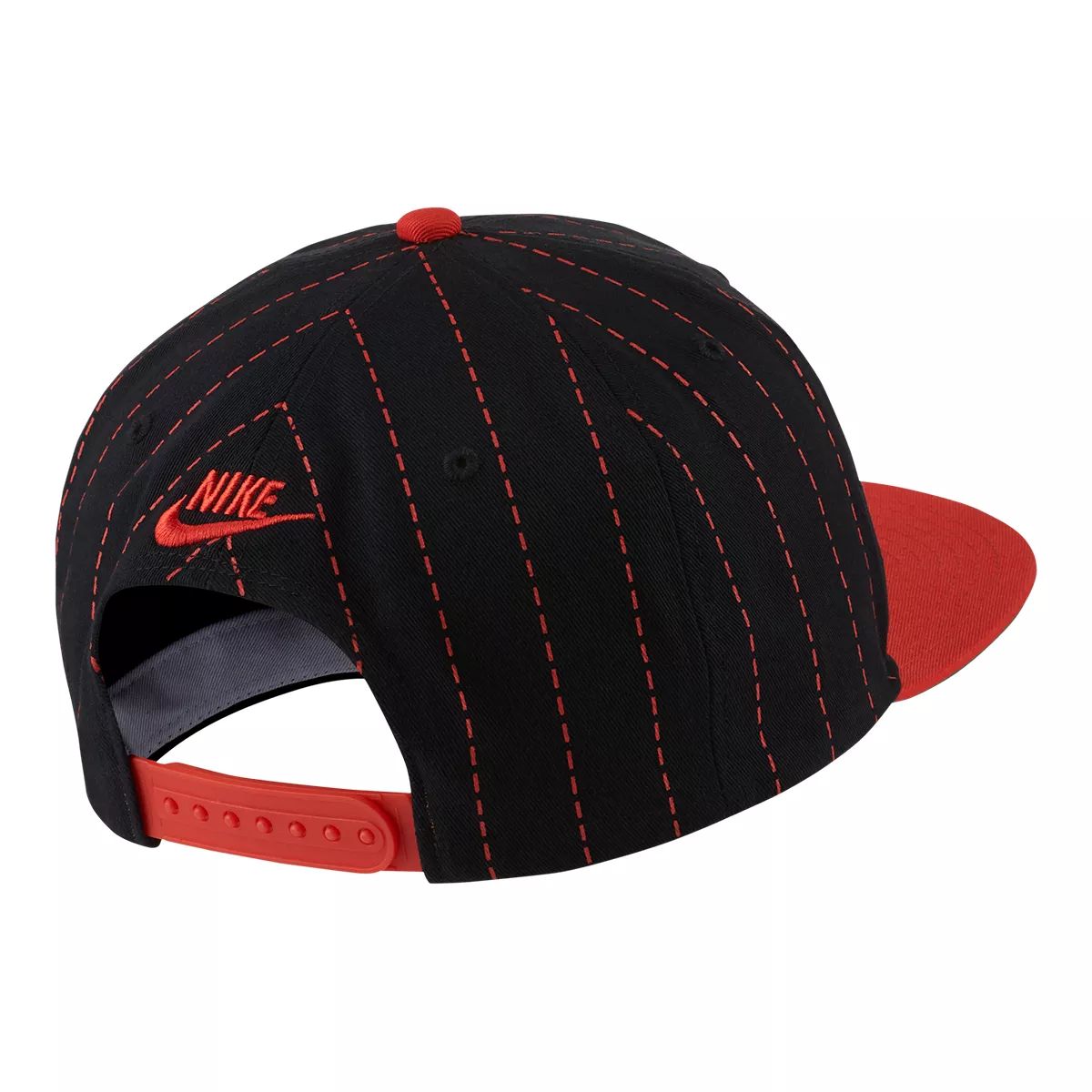 Nike Men's Pro Hoops Script Snapback Hat Back_Angled_Right