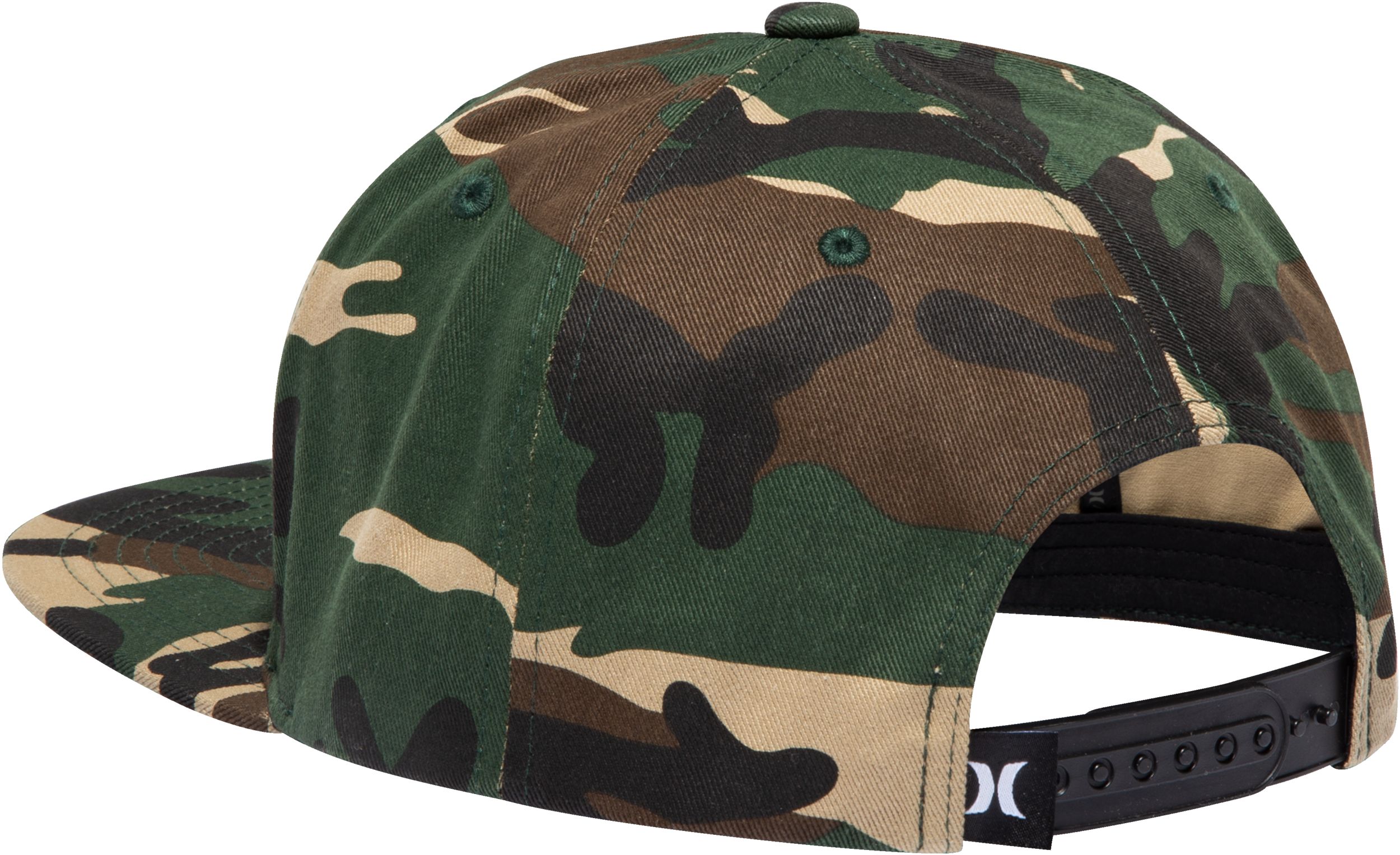 Hurley Men's Tahoe Snapback Hat Back_Angled_Left