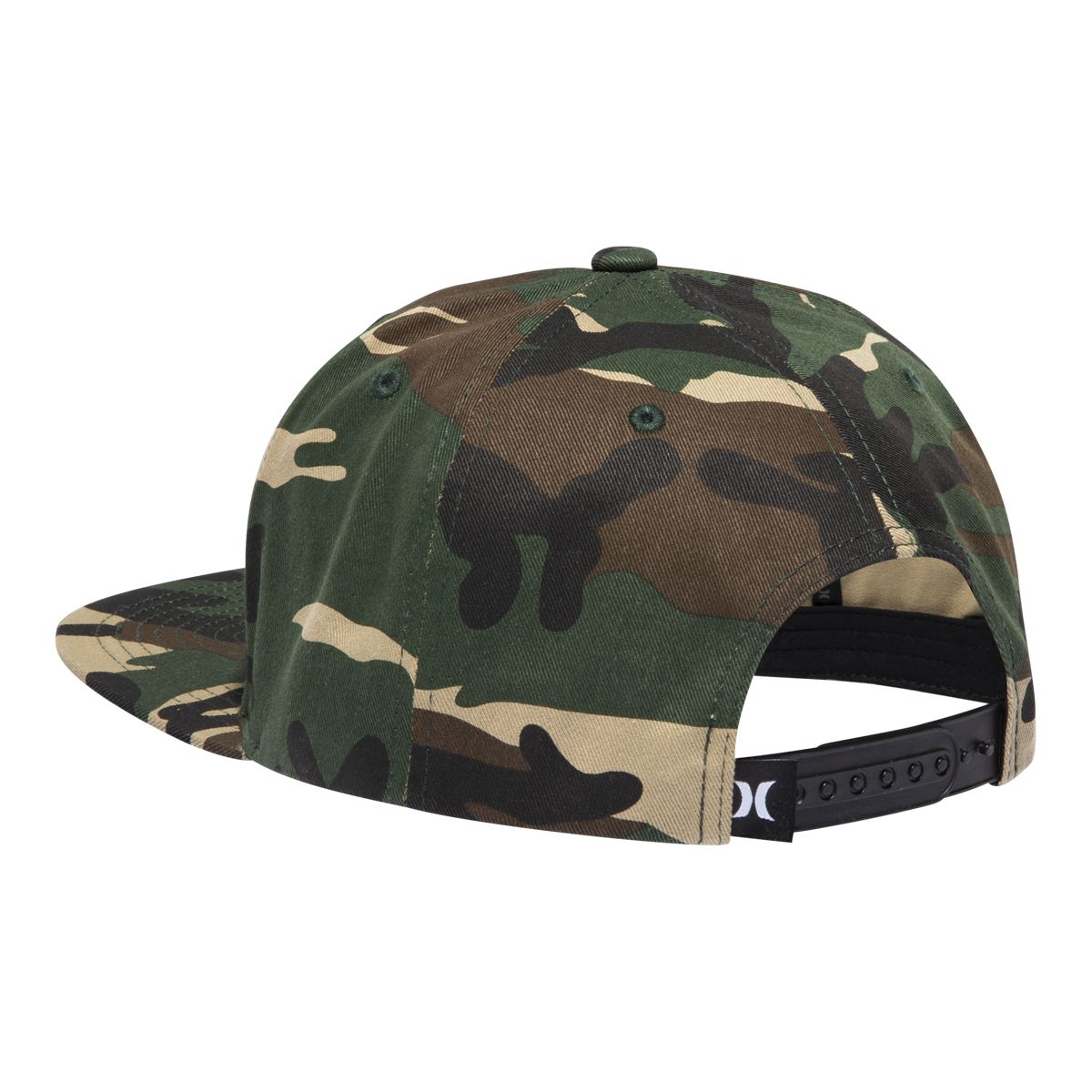 Hurley Men's Tahoe Snapback Hat Back_Angled_Left