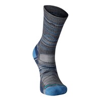 Smartwool Men's Performance Hike Light Pattern Crew Socks Front_Angled_Right