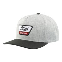 Brixton Men's Linwood C MP Snapback Hat Front_Angled_Left