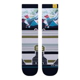 Stance Men's Golden Bear Golf Crew Socks, Moisture-Wicking Front_Flat