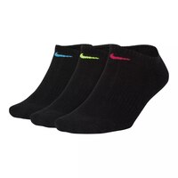Nike Women's Dri-Fit Athletic No-Show Socks, Cushioned, 3-Pack Front_Angled_Left