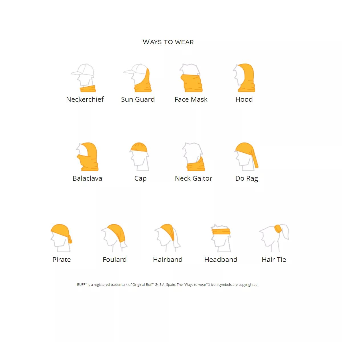 BUFF Original Multipurpose Neck Tube