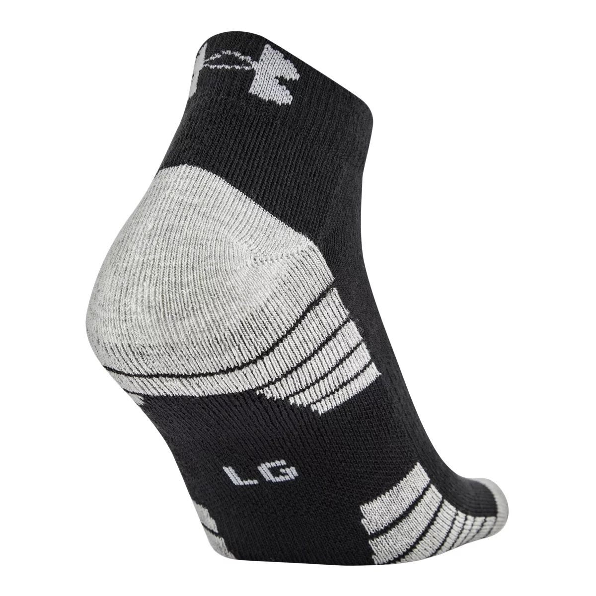 Under Armour Women's HeatGear Tech Low Socks, Moisture-Wicking, 3-Pack